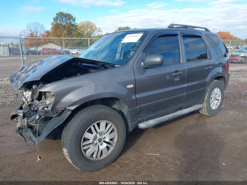 4M2CU56116KJ19469 2006 MERCURY MARINER photo no. 2