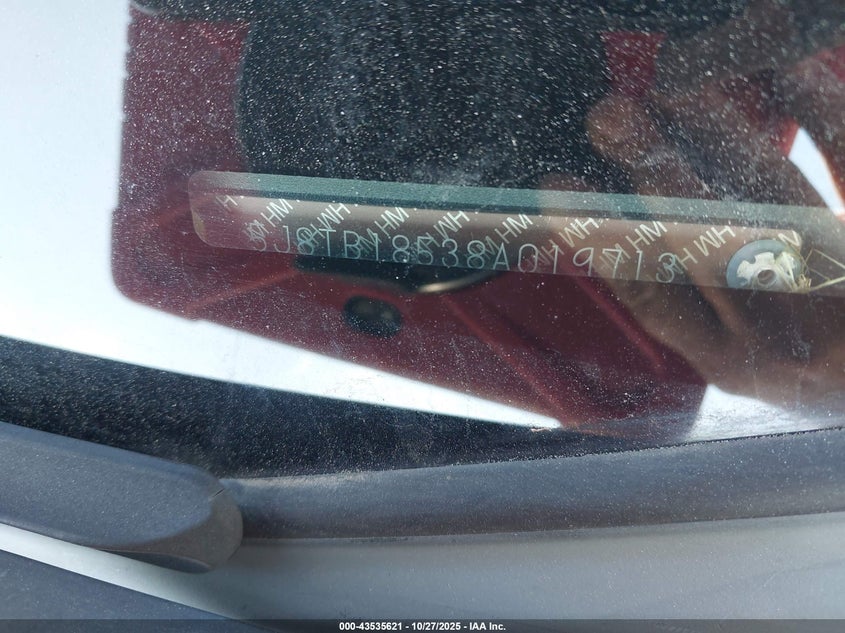 2008 Acura Rdx VIN: 5J8TB18538A019713 Lot: 43535621