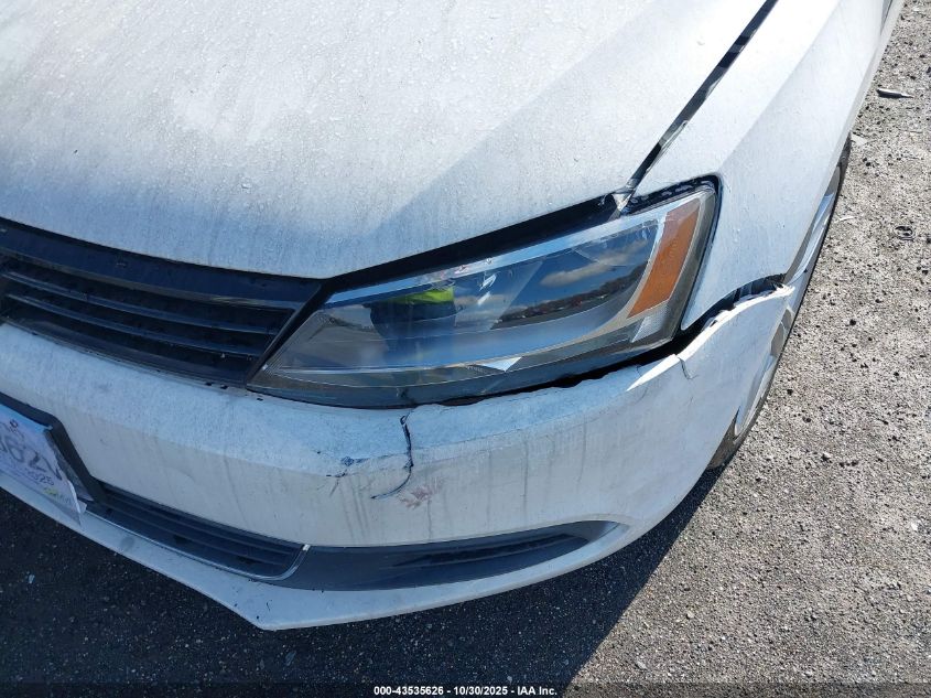 2013 Volkswagen Jetta 2.5L Se VIN: 3VWDP7AJXDM404078 Lot: 43535626