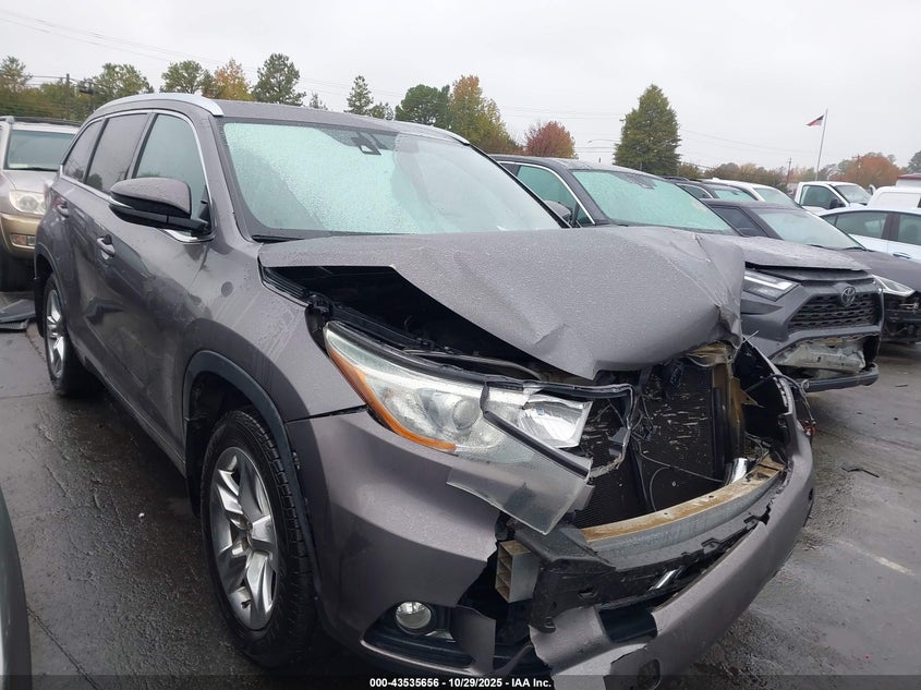 TOYOTA HIGHLANDER LIMITED PLATINUM V6