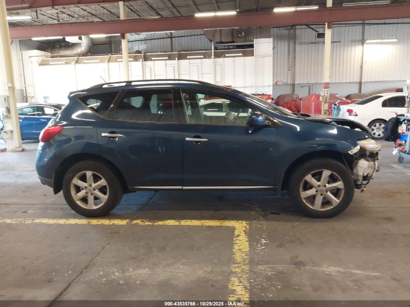 2009 Nissan Murano Sl VIN: JN8AZ18W09W123949 Lot: 43535766