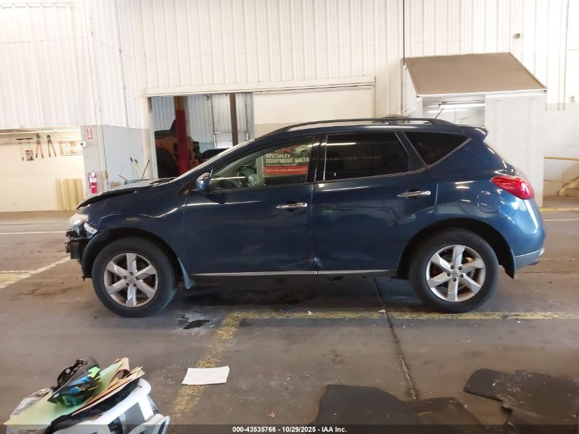 2009 Nissan Murano Sl VIN: JN8AZ18W09W123949 Lot: 43535766