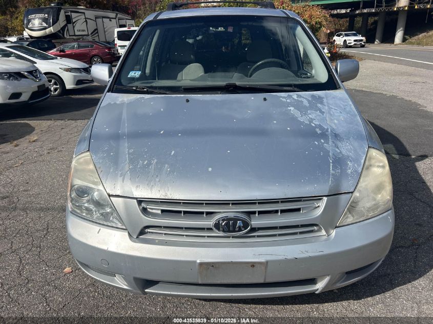 2008 Kia Sedona Lx VIN: KNDMB233286247784 Lot: 43535839