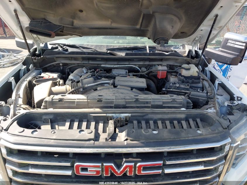 2021 GMC Sierra 2500Hd 4Wd Standard Bed Slt VIN: 1GT49NEY9MF283052 Lot: 43535846