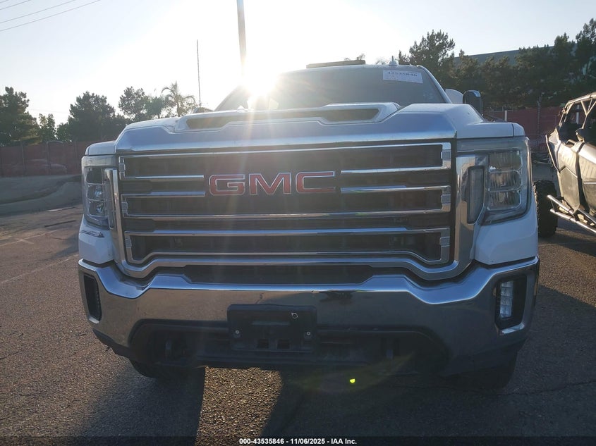 2021 GMC Sierra 2500Hd 4Wd Standard Bed Slt VIN: 1GT49NEY9MF283052 Lot: 43535846