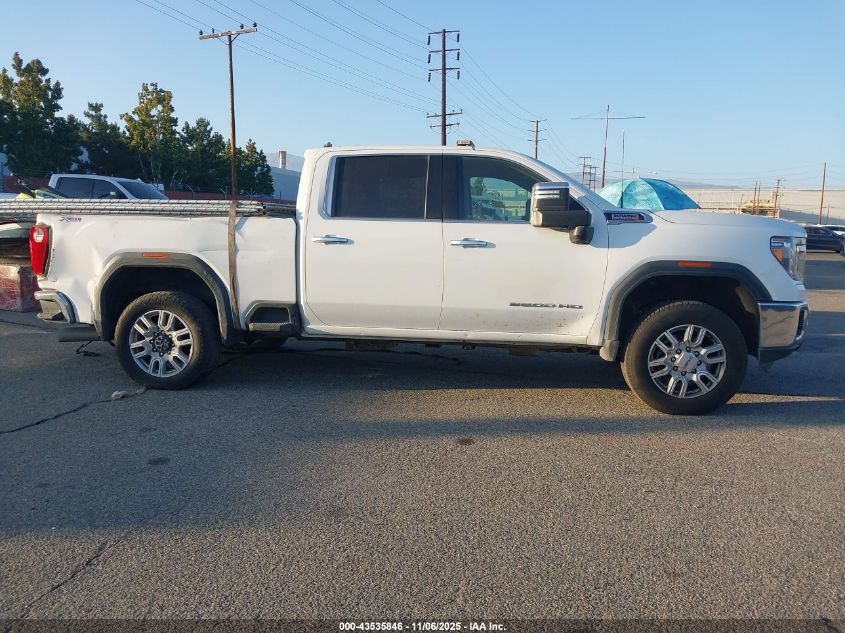 2021 GMC Sierra 2500Hd 4Wd Standard Bed Slt VIN: 1GT49NEY9MF283052 Lot: 43535846