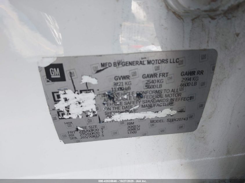 2021 GMC Sierra 2500Hd 4Wd Standard Bed Slt VIN: 1GT49NEY9MF283052 Lot: 43535846