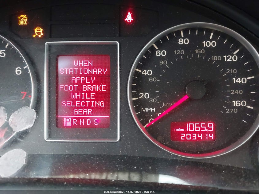 2006 Audi A4 2.0T VIN: WAUDF78E56A207508 Lot: 43535882