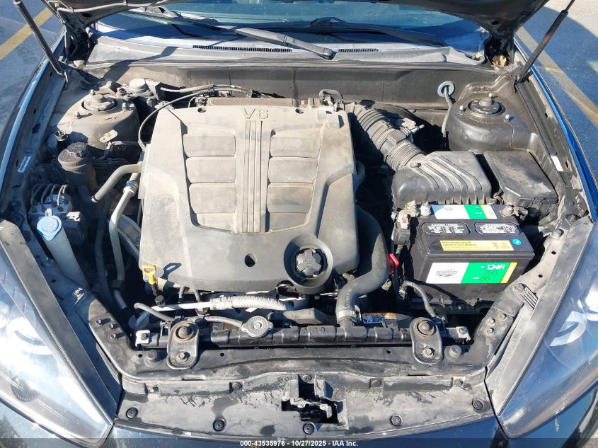 2008 Hyundai Tiburon Gt/Gt Limited/Se VIN: KMHHN66F88U267065 Lot: 43535976