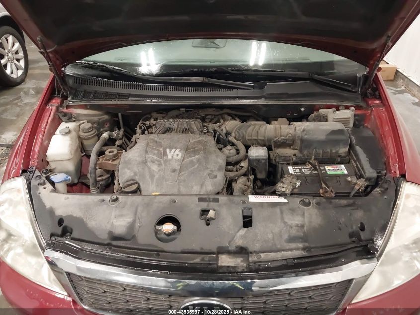 2011 Kia Sedona Ex VIN: KNDMH4C7XB6409052 Lot: 43535997