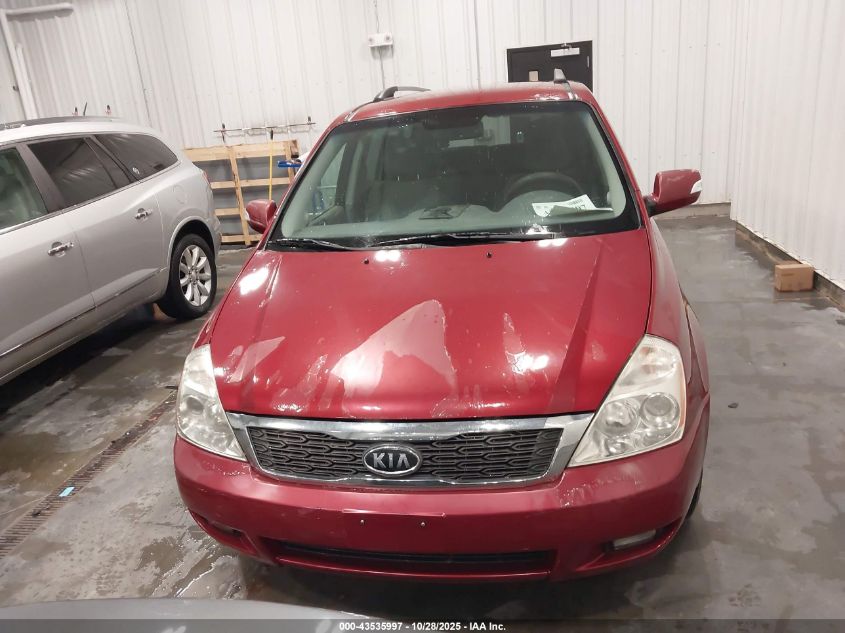 2011 Kia Sedona Ex VIN: KNDMH4C7XB6409052 Lot: 43535997