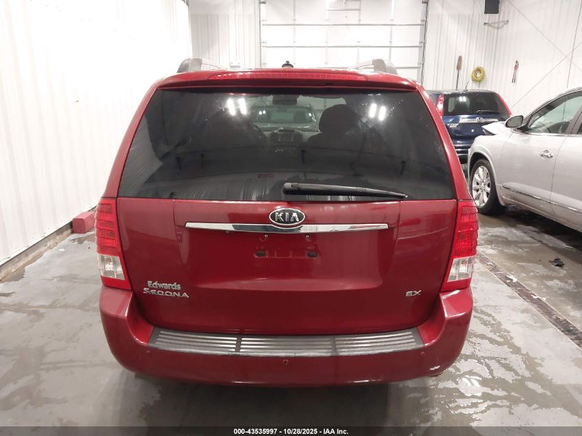2011 Kia Sedona Ex VIN: KNDMH4C7XB6409052 Lot: 43535997