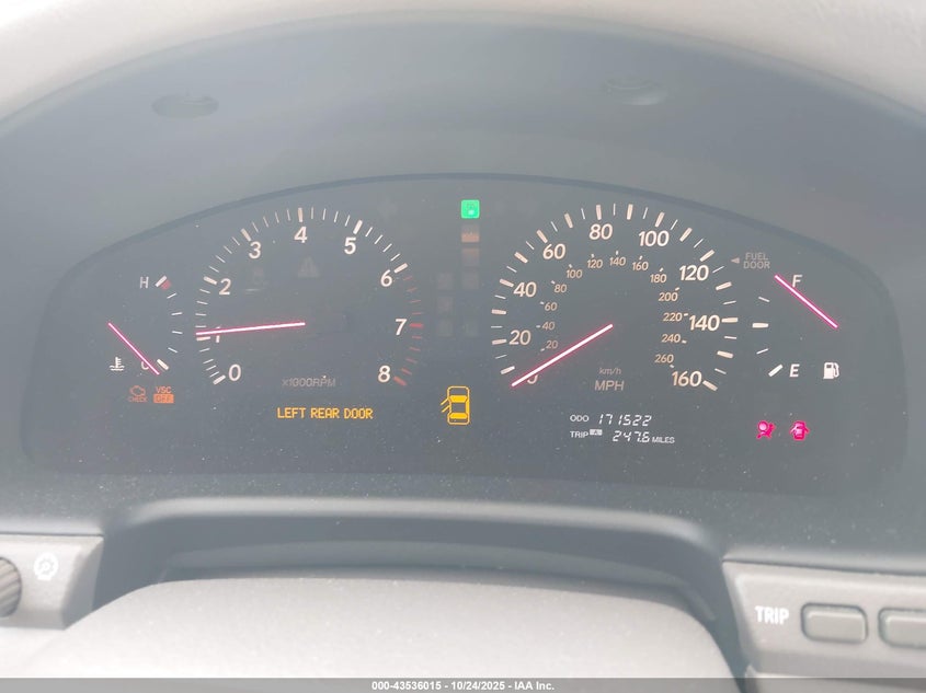 JTHBN30F830093790 2003 LEXUS LS photo no. 7