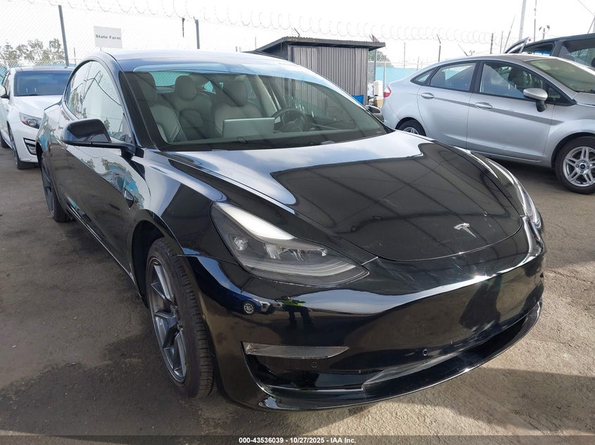 2021 TESLA MODEL 3 STANDARD RANGE PLUS REAR-WHEEL DRIVE - 5YJ3E1EA7MF939983