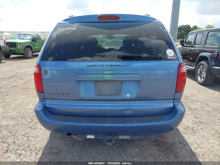 2007 Dodge Grand Caravan Sxt VIN: 2D4GP44L07R131762 Lot: 43536047