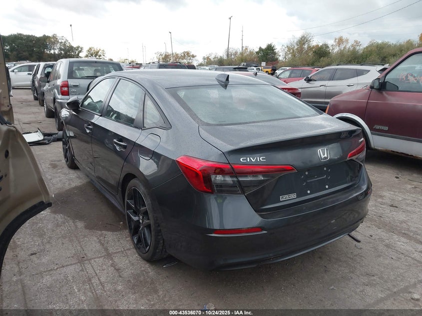 2HGFE2F5XNH603892 2022 HONDA CIVIC photo no. 3
