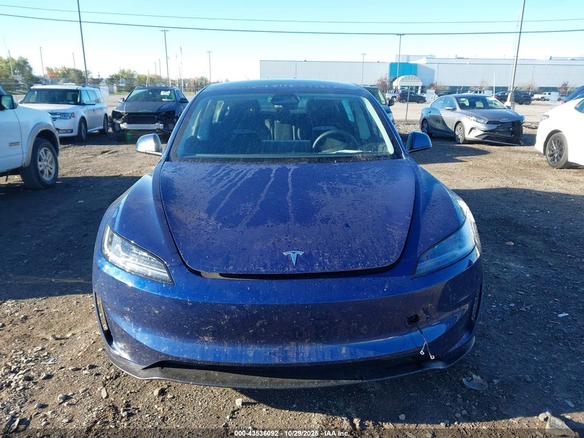 2025 Tesla Model 3 Performance VIN: 5YJ3E1ET7SF062961 Lot: 43536092