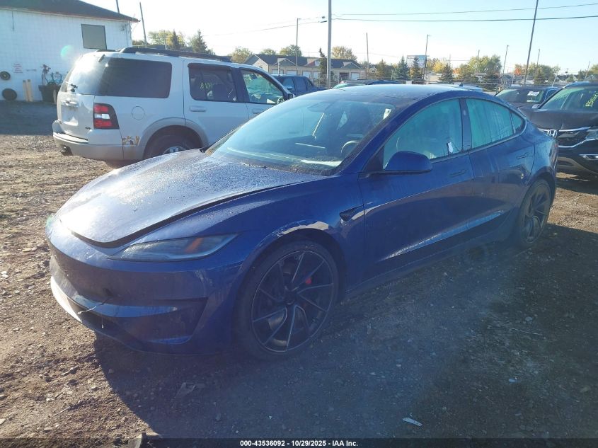 2025 Tesla Model 3 - 5YJ3E1ET7SF062961