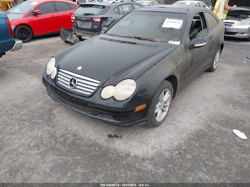 2002 Mercedes-Benz C 230 VIN: WDBRN47J12A358895 Lot: 43536114