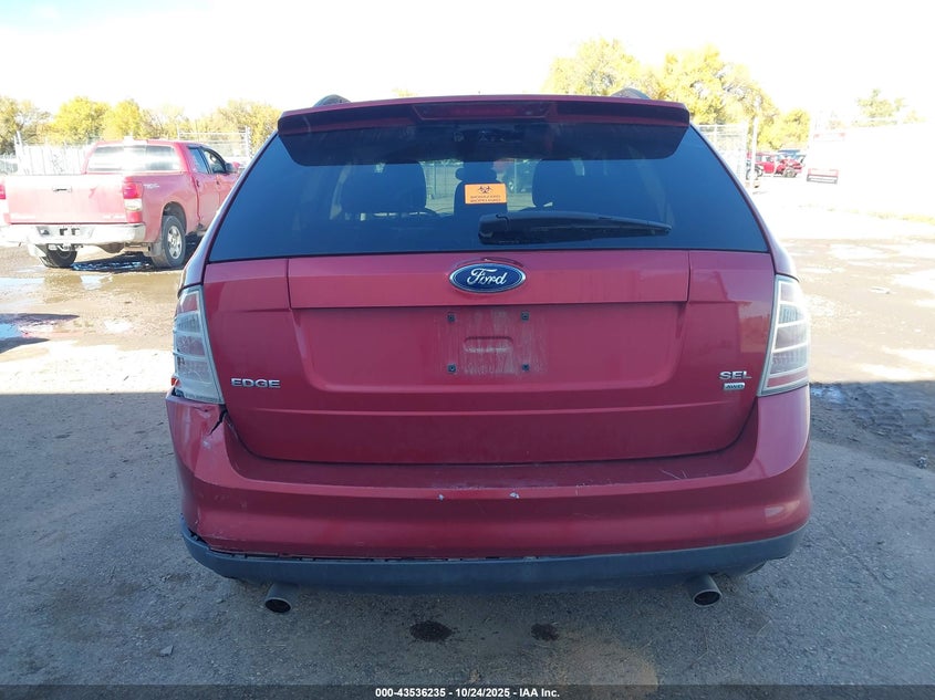 2007 Ford Edge Sel VIN: 2FMDK48C27BB02664 Lot: 43536235