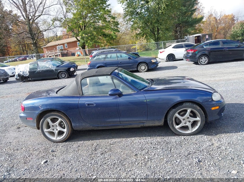 2002 Mazda Mx-5 Miata Cloth/Ls/Se VIN: JM1NB353820227217 Lot: 43536318