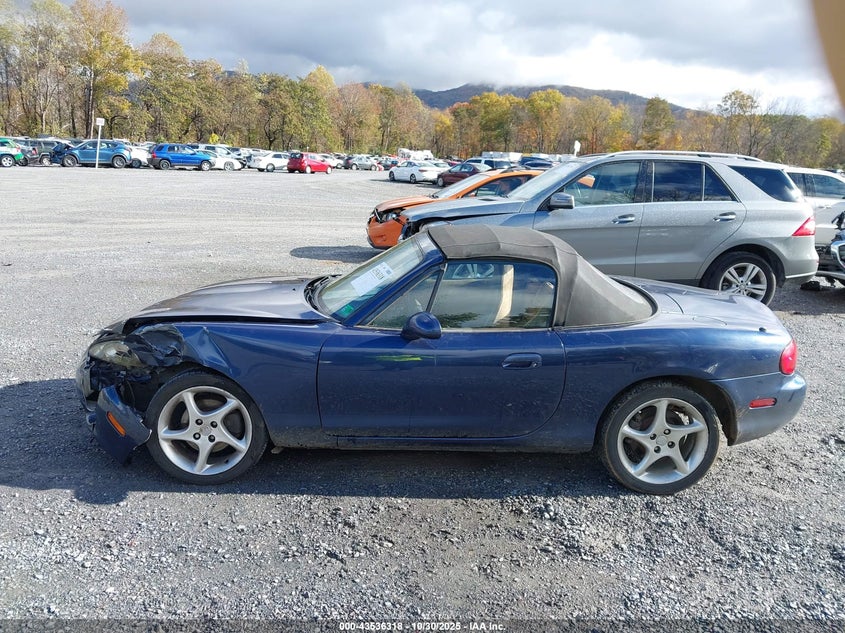 2002 Mazda Mx-5 Miata Cloth/Ls/Se VIN: JM1NB353820227217 Lot: 43536318