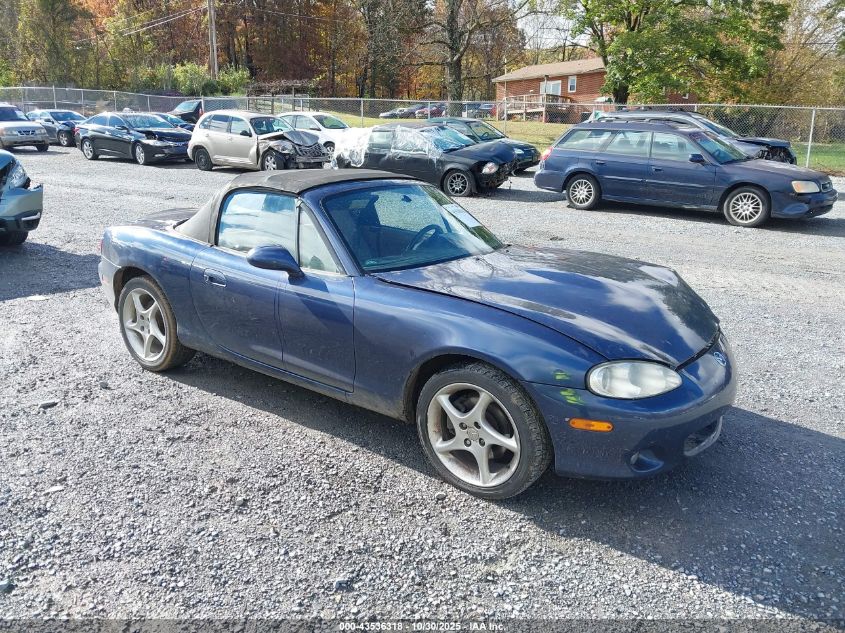 2002 Mazda Mx-5 Miata Cloth/Ls/Se