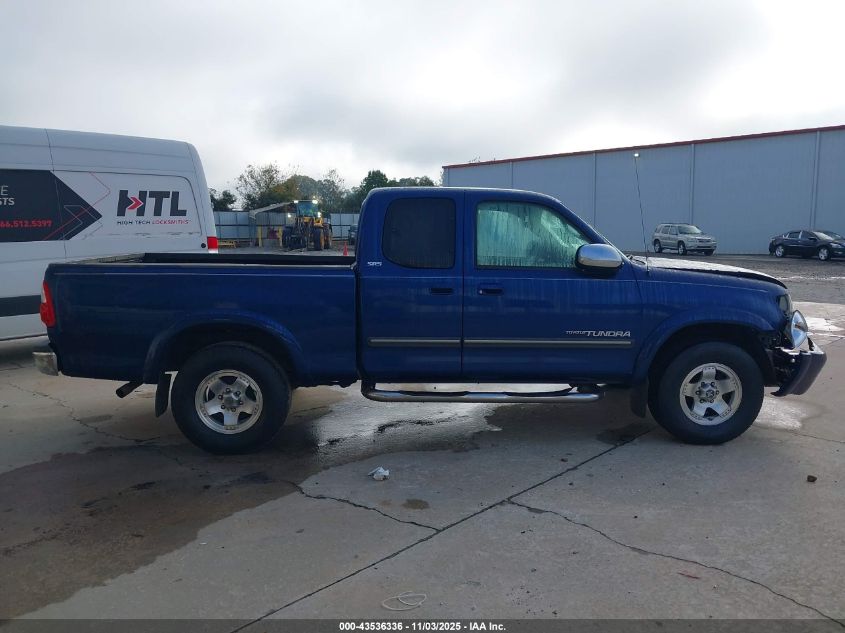 2006 Toyota Tundra Sr5 VIN: 5TBRU34186S480268 Lot: 43536336