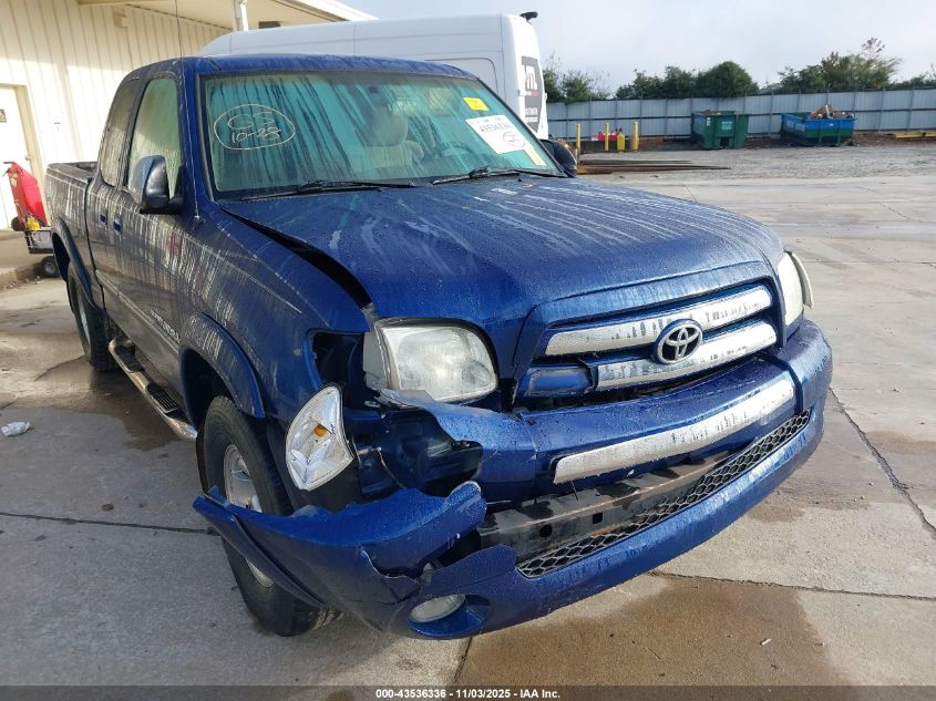 2006 Toyota Tundra Sr5 VIN: 5TBRU34186S480268 Lot: 43536336