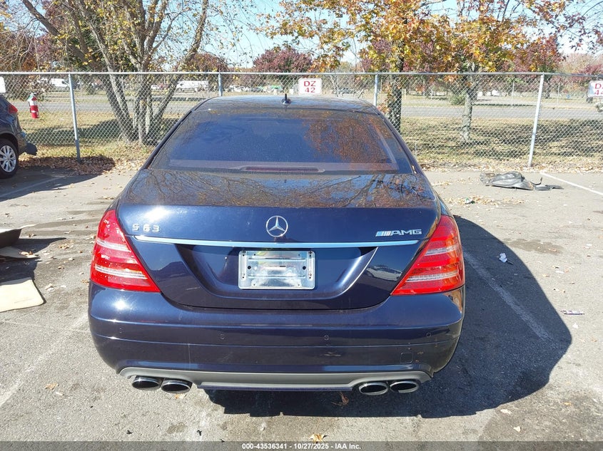 2008 Mercedes-Benz S 63 Amg VIN: WDDNG77X28A214030 Lot: 43536341