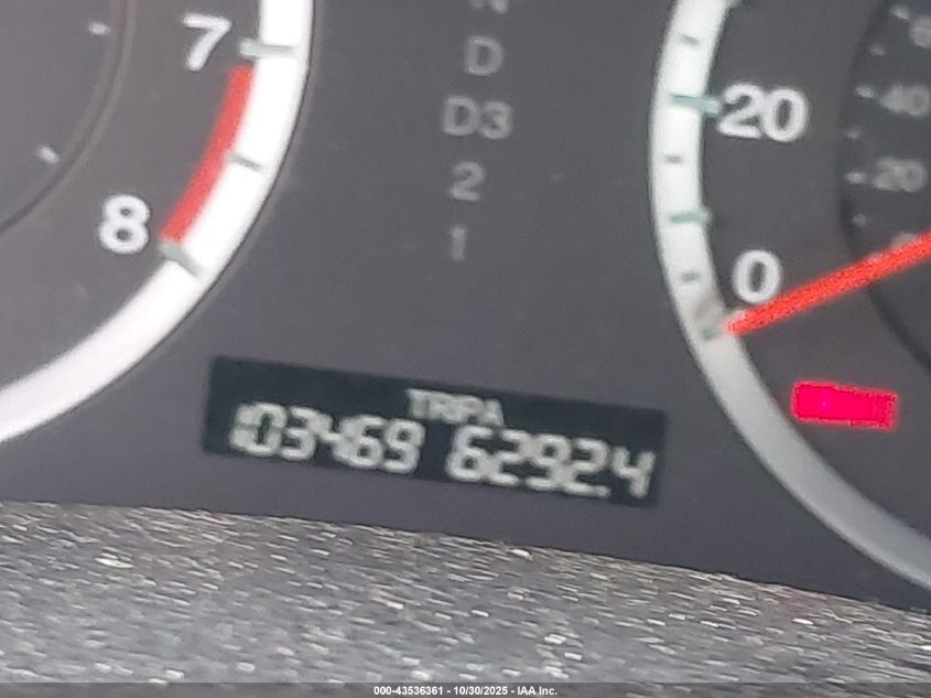 2009 Honda Accord 2.4 Ex-L VIN: 1HGCP268X9A058305 Lot: 43536361