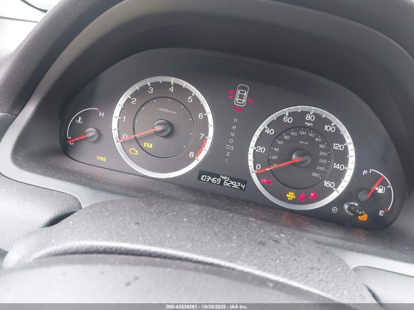 2009 Honda Accord 2.4 Ex-L VIN: 1HGCP268X9A058305 Lot: 43536361