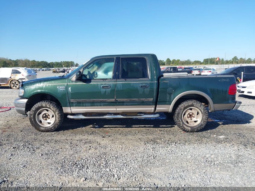 2003 Ford F-150 Lariat/Xlt VIN: 1FTRW08L93KD88858 Lot: 43536432