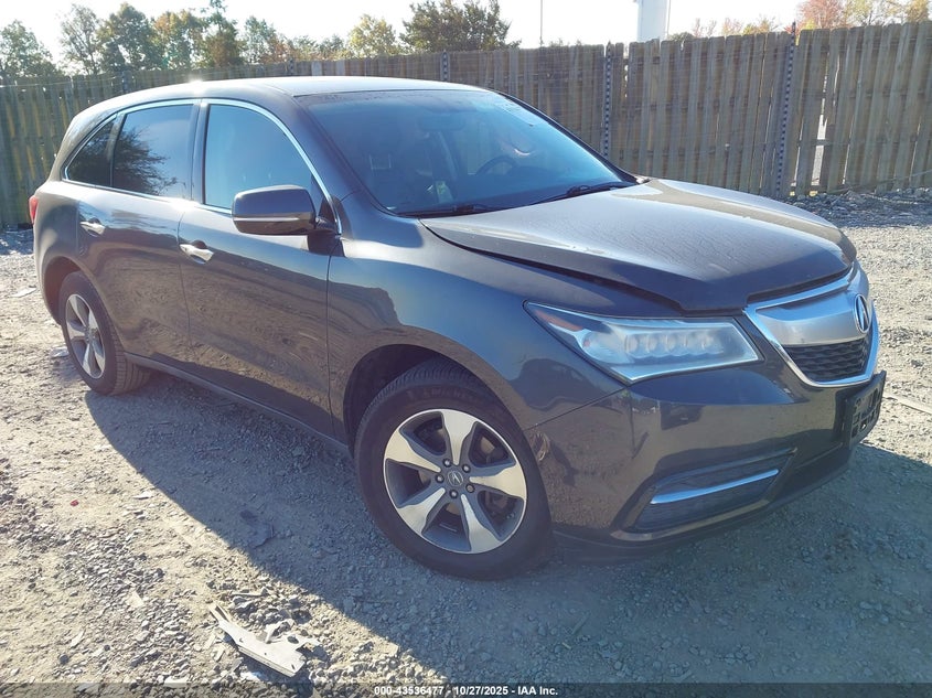 ACURA MDX ACURAWATCH PLUS PACKAGE