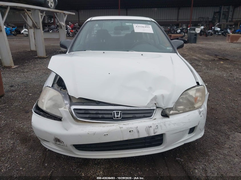 1999 Honda Civic Lx VIN: 2HGEJ6676XH523511 Lot: 43536493