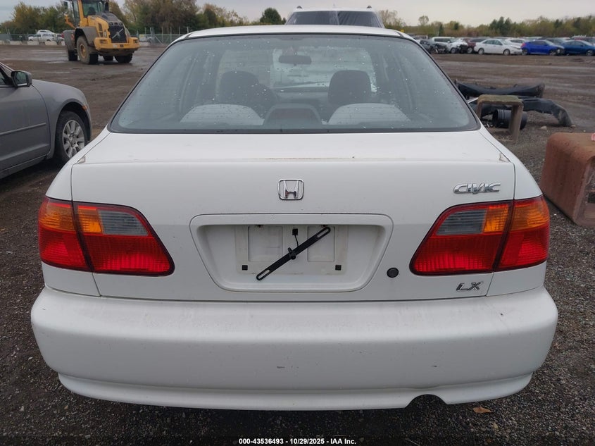 1999 Honda Civic Lx VIN: 2HGEJ6676XH523511 Lot: 43536493