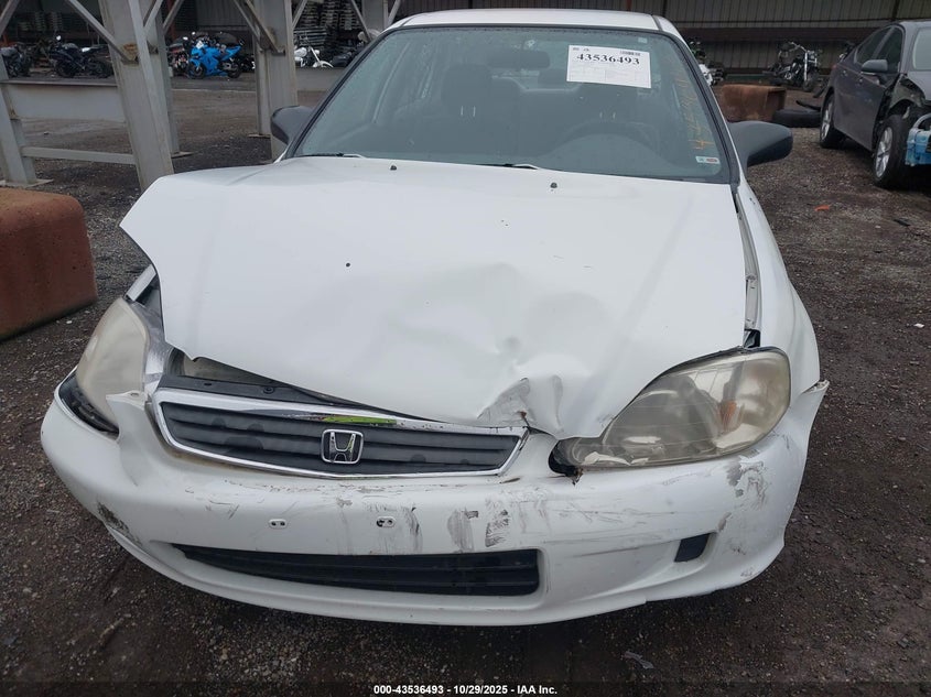 1999 Honda Civic Lx VIN: 2HGEJ6676XH523511 Lot: 43536493