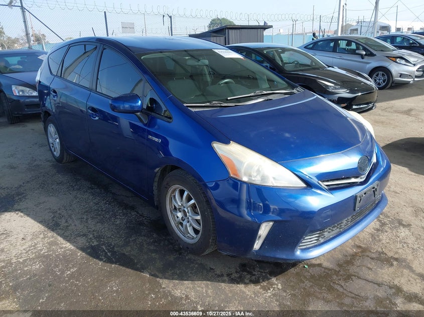 TOYOTA PRIUS V THREE