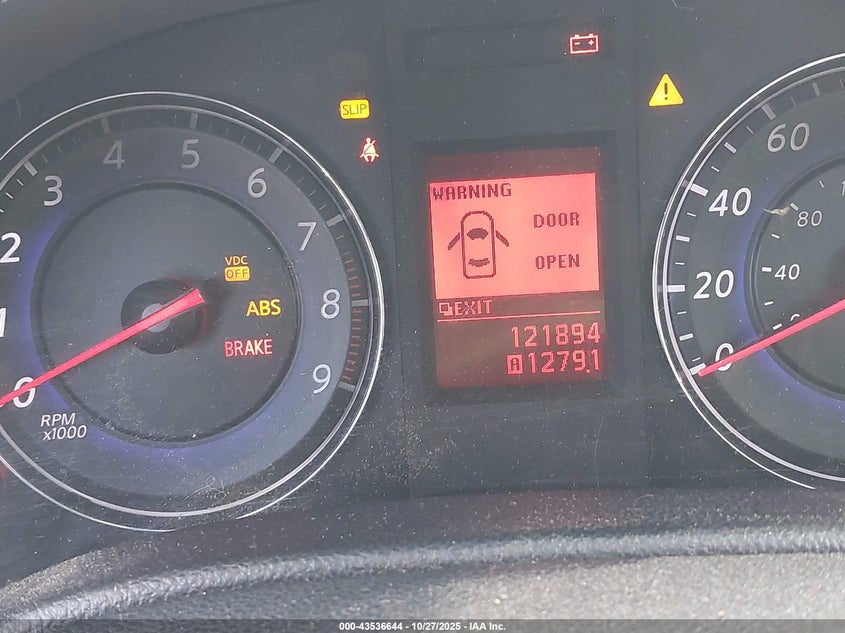 2009 Infiniti G37 Journey VIN: JNKCV61E19M309721 Lot: 43536644