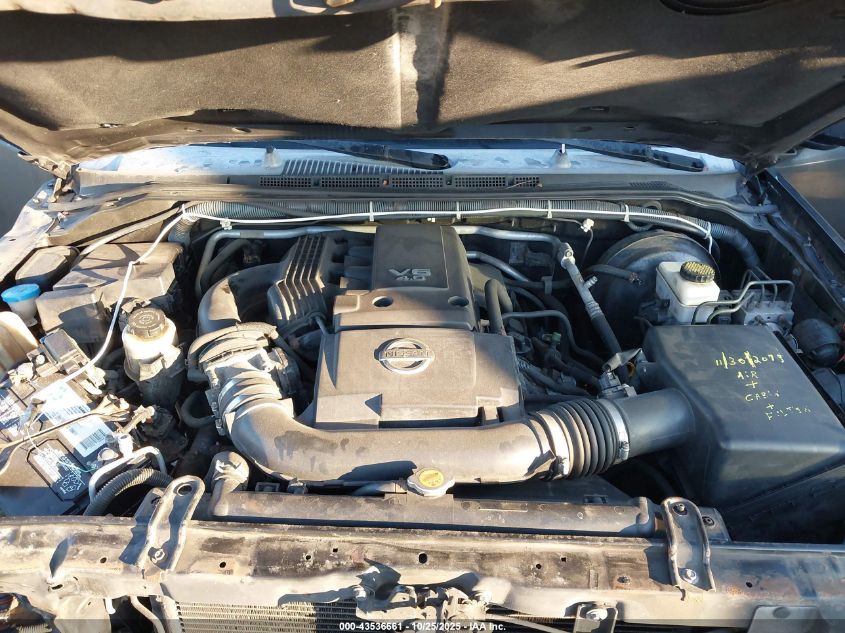 2009 Nissan Pathfinder S VIN: 5N1AR18B39C616630 Lot: 43536661