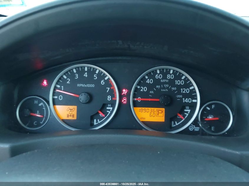 2009 Nissan Pathfinder S VIN: 5N1AR18B39C616630 Lot: 43536661