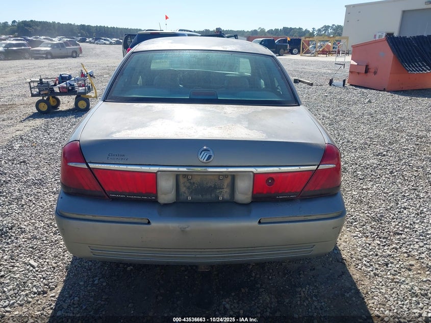 1999 Mercury Grand Marquis Ls VIN: 2MEFM75W6XX620205 Lot: 43536663