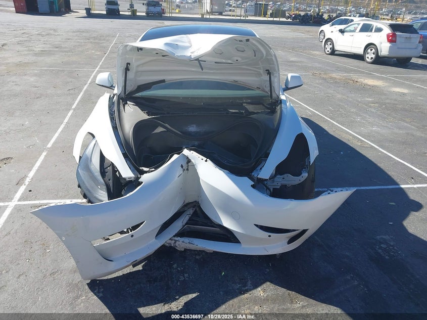 2022 Tesla Model 3 Long Range Dual Motor All-Wheel Drive VIN: 5YJ3E1EB3NF133200 Lot: 43536697