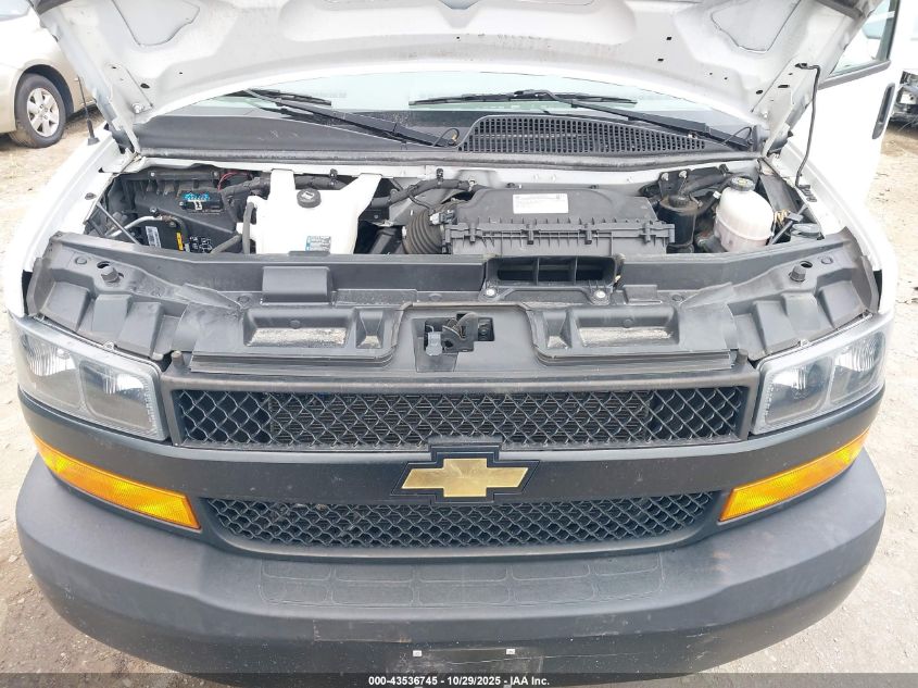 2022 Chevrolet Express Cargo Rwd 2500 Regular Wheelbase Wt VIN: 1GCWGAF77N1161494 Lot: 43536745