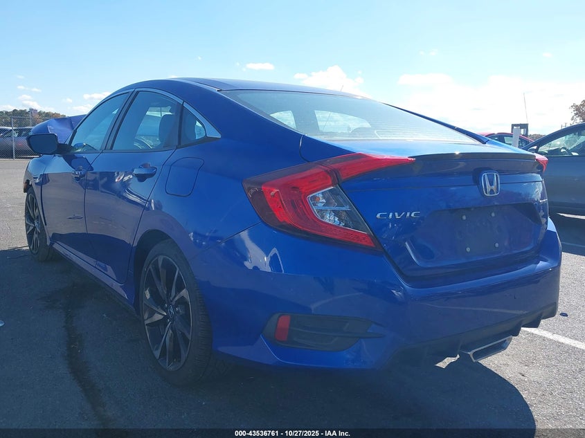 2019 HONDA CIVIC SPORT 2HGFC2F85KH538218