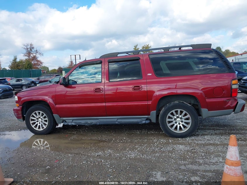 2005 Chevrolet Suburban 1500 Z71 VIN: 3GNFK16Z65G184001 Lot: 43536818