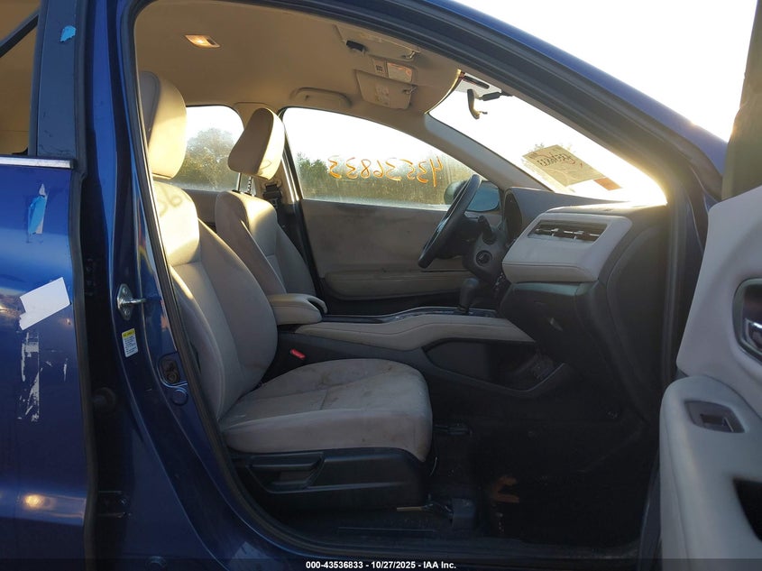 2016 HONDA HR-V auction photo 5