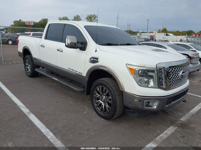 NISSAN TITAN PLATINUM RESERVE DIESEL