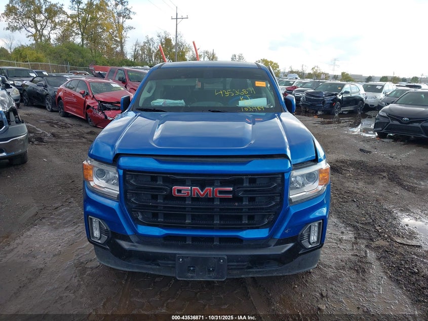 2022 GMC Canyon 4Wd Short Box Elevation VIN: 1GTG6CENXN1331091 Lot: 43536871