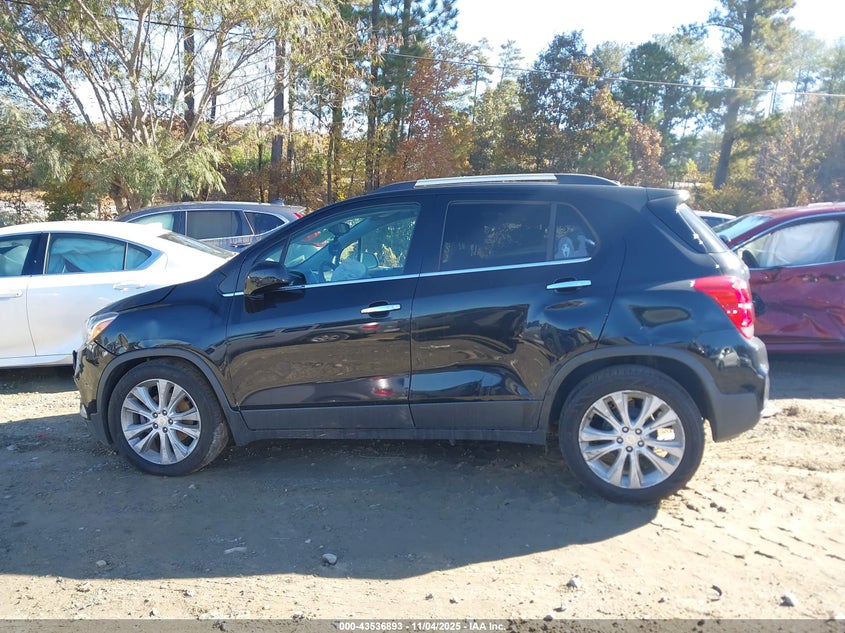 2018 Chevrolet Trax Premier VIN: 3GNCJMSB2JL301459 Lot: 43536893